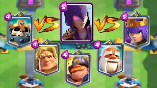 WITCH VS ALL CHAMPION IN CLASH ROYALE CHALLENGE