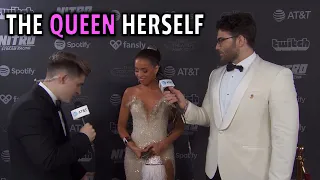 Pokimane being the best dressed at the Streamers Awards Red Carpet