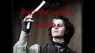 Epiphany from Sweeney Todd lyric video