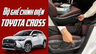 Độ ghế chỉnh điện, bơm lưng Toyota Cross