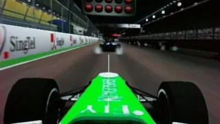 F1 2009 Wii Crash - Red Bull Gives You Wings