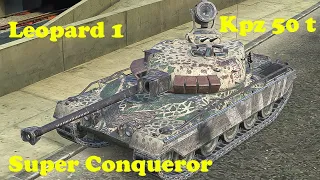 Kampfpanzer 50 t ● Leopard 1 ● Super Conqueror - WoT Blitz UZ Gaming