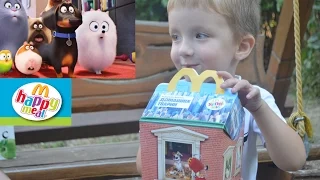 Хэппи Мил Тайная жизнь домашних животных август 2016 | The Secret Life of Pets Happy Meal