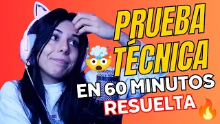 📝PRUEBA TÉCNICA TRAINEE en 60 Minutos | RESUELTA