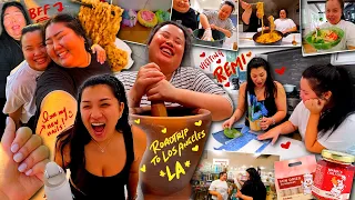 VLOG: roadtrip to LA, reunited with remi, cooking with bestie all week, homegoods shopping, errands!