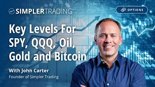 Options Trading: Key Levels For SPY, QQQ, Oil, Gold and Bitcoin | Simpler Trading