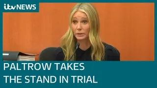 Gwyneth Paltrow takes to the stand in Utah ski collision trial | ITV News