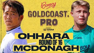 Hiroto Ohhara vs Mikey McDonagh | Bonsoy Gold Coast Pro presented by GWM - 2024 Round of 16