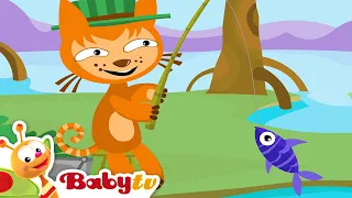 1,2,3,4,5 Una vez pesqué un pez vivo | Canción de contar | Rimas infantiles y canciones 🎵 @BabyTVSP