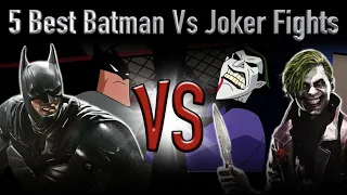 5 Best Batman Vs Joker Fights
