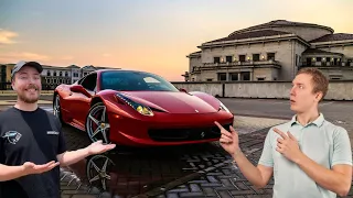 FERRARI LIFESTORY #mrbeast #dougdemuro #m113k