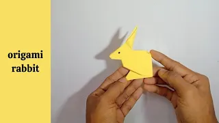 Easy paper origami rabbit || how to make || tutorial || kids friendly