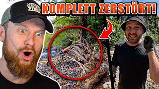 Der Shelter von JORIS ist ZERSTÖRT! - Zu Besuch auf der 7 vs. Wild Insel | Fritz Meinecke reagiert