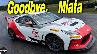 Why the GR86 Cup is Better than the MX5 Cup Race Car - TheSmokingTire