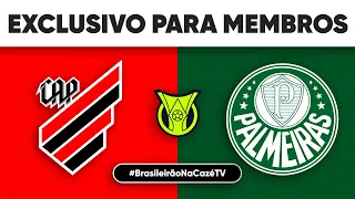 ASSISTA A ATHLETICO X PALMEIRAS AO VIVO E COM IMAGENS NO YOUTUBE DA CAZÉTV (EXCLUSIVO PARA MEMBROS)