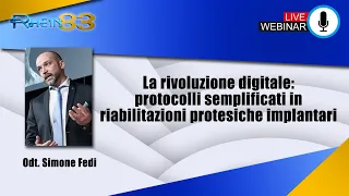 Protocolli semplificati in riabilitazioni protesiche implantari   Simone Fedi