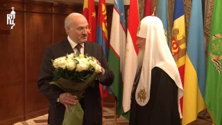 Состоялась встреча Патриарха Кирилла с Президентом Республики Беларусь А.Г. Лукашенко