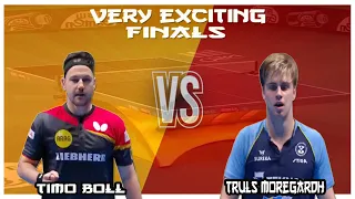 Match Finals Timo Boll vs Truls Moregardh European 2023 Championships