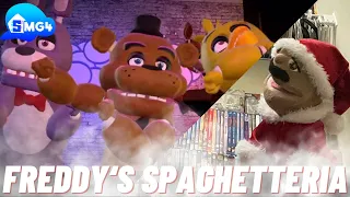 SMG4 FNAF: Remastered64 | Freddy's Spaghetteria Reaction (Puppet Reaction)