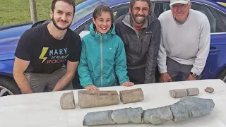 11-Year-Old Girl and Dad Find 202 Million-Year-Old Fossil