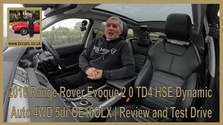 2016 Range Rover Evoque 2 0 TD4 HSE Dynamic Auto 4WD 5dr OE16OLX | Review and Test Drive
