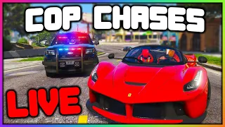 GTA 5 Roleplay - (GIVEAWAY) Cop Chases and More LIVE! | RedlineRP