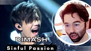 Dimash Reaction - Sinful Passion (Fancam) Live!!