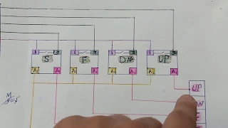 شرح توصيلات الإنفرتر في كنترول المصعد drive electrical connection for elevators