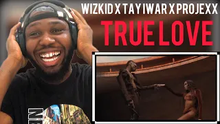 WizKid - True Love (Official Video) ft. Tay Iwar, Projexx (4EB Reaction)