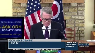 Ohio Gov. Mike DeWine holds COVID-19 presser