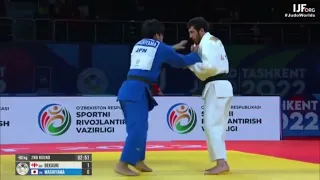 Lasha Bekauri vs Kosuke Mashiyama | Round 2 -90 World Judo Championships Tashkent 2022