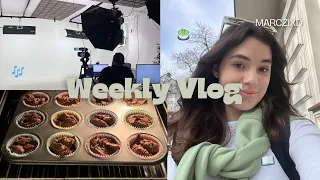 Weekly vlog | szkoła, pieczenie, casting