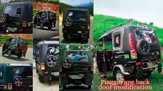 👆 Ahankari ❣️ Piaggio ape back door modification ❣️ idukki ape modified ❣️ auto praanthamar kerala 👆