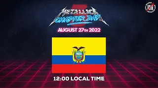 #MetallicaChapterDay3 - ECUADOR - Menicpa