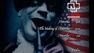 Rammstein - Amerika UK DVD Menus