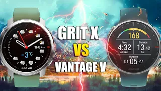 Чем отличаются часы POLAR GRIT X от VANTAGE V ?