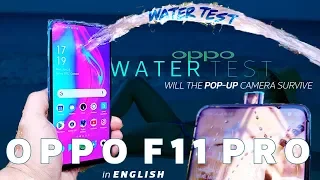 OPPO F11 PRO WATERPROOF TEST - Will the Motorized Rising Camera Survive?