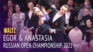 Waltz = Egor Romaniuk & Anastasia Ptashinskaya = 2021 Russian Open Championship