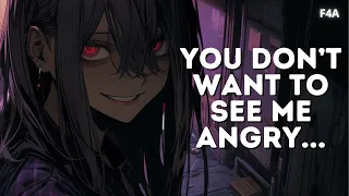 Crazy Terrifying Yandere Snaps at You and Feeds You 🔪 | Possessive | Obsessed | Creepy AF