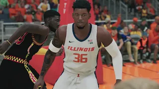 Illinois vs Maryland - College Basketball 1/6/2022 - NCAA Full Game Highlights - NBA 2K22 Sim