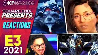 Guardians of the Galaxy! Square-Enix Presents E3 2021 Kinda Funny Live Reactions