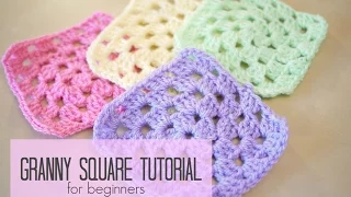 CROCHET: How to crochet a granny square for beginners | Bella Coco