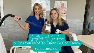 5 Tips You Need To Know To Cool Down Sunburned Skin