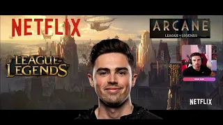 Midbeast Reacts to "Arcane: Official Trailer" - Riot Games New Netflix Series!!