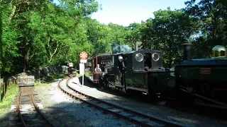 Linda and Blanche roll into Tan-y-bwlch