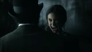 Damon Kisses Katherine's Bloody Lips - The Vampire Diaries 1x13 Scene