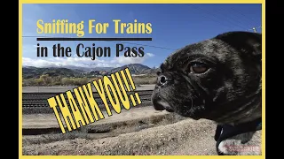 Sniffing for Trains in the Cajon Pass!