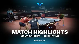 Enzo Angles/Jiri Martinko vs Anders Lind/Bence Majoros | MD | WTT Contender Muscat 2022 (Qual)