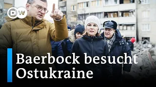 Annalena Baerbock reist überraschend nach Charkiw | DW Nachrichten