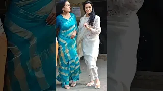 Sharadha Kapoor With Mammy 💐 Shivangi Kolhapure 💝😍 Shakti Kapoor family. #shorts #short #family